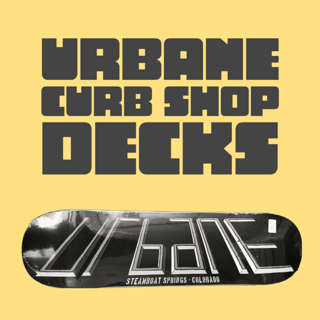 New Curb Shop Decks from Teddy Benson are Here!