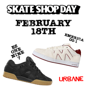 It's Skate Shop Day February 18th