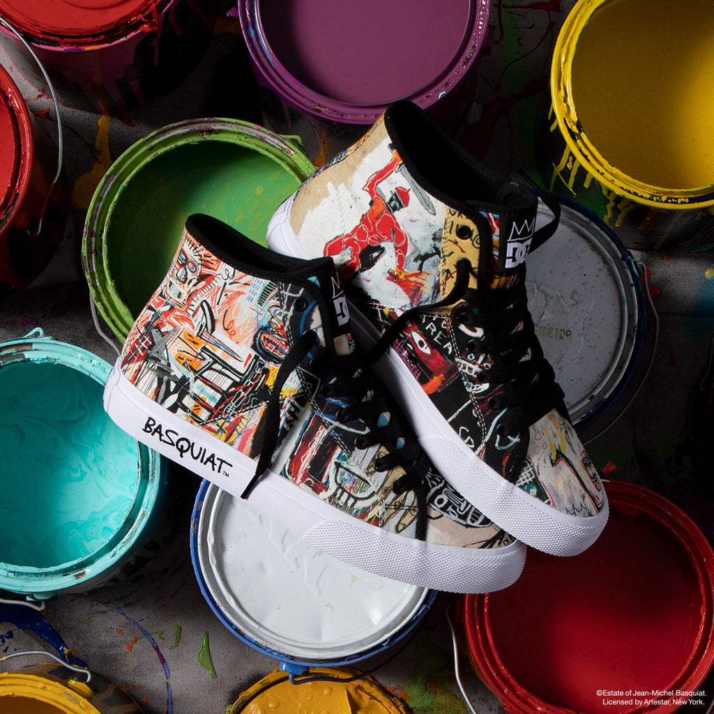 DC Shoes X Jean Michel Basquiat Collection
