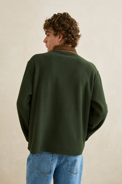 Awake Polar Fleece Polo Shirt