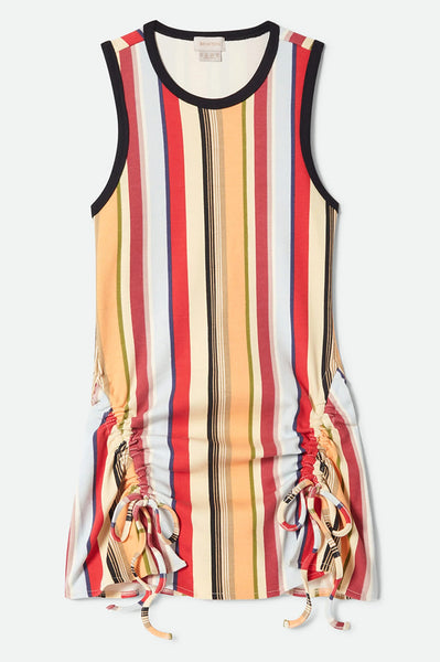 Ribbed Cinch Mini Dress