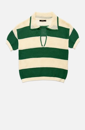 Chios Knit Polo Top