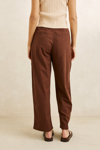 Venice Tailored Linen Pants