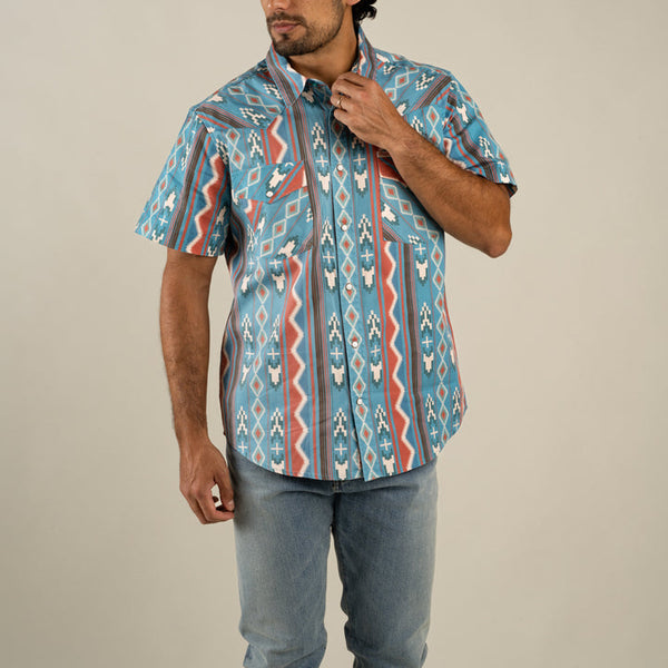 The Wyatt Pearl Snap Short Sleeve Shirt