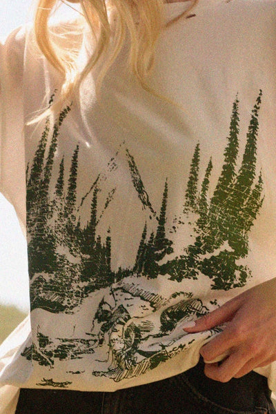 Horses Through Woods Tee