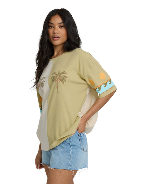 Split Palm Short Sleeve Tee