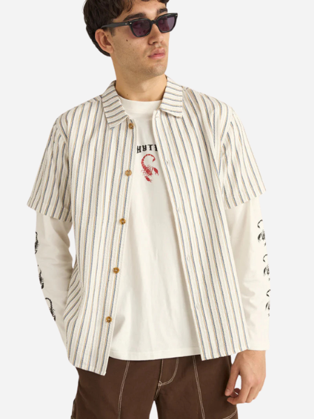 Seersucker Stripe SS Shirt