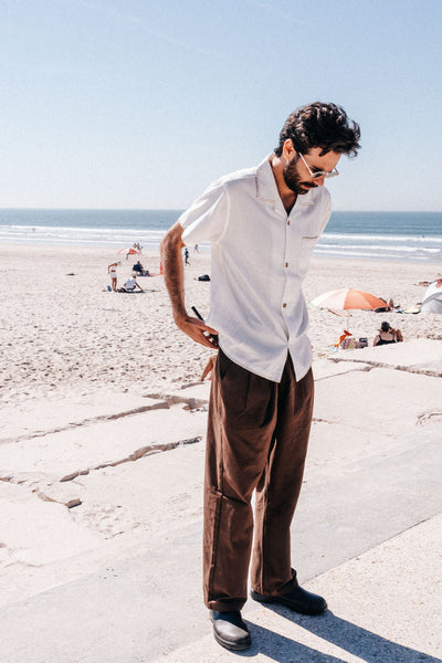 Linen Whip Stitch Shirt