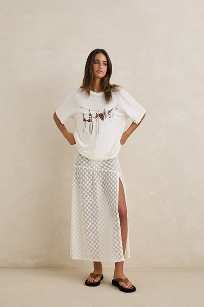 Gigi Lace Maxi Skirt