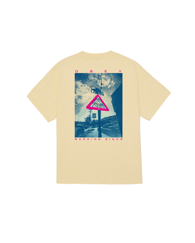 Obey Warning Sign Tee