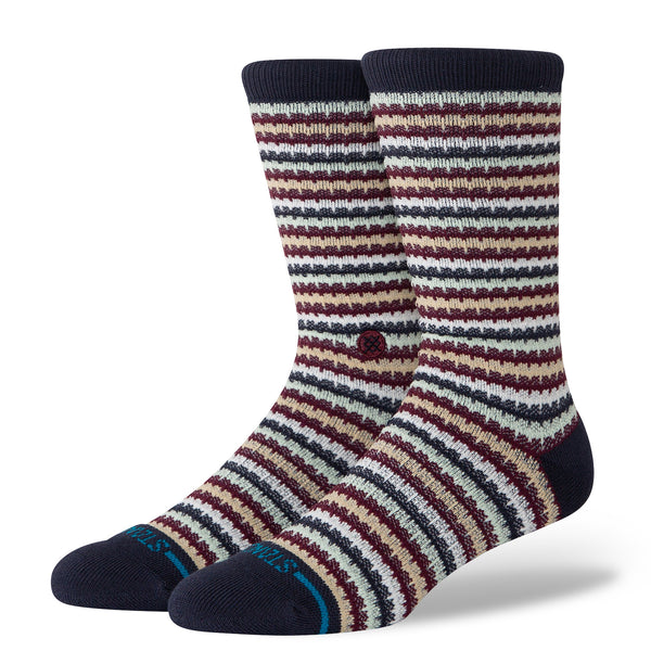Chiclets Waffle Knit Crew Socks