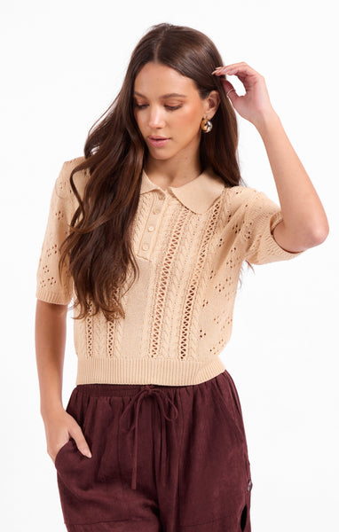 Sister Polo Sweater