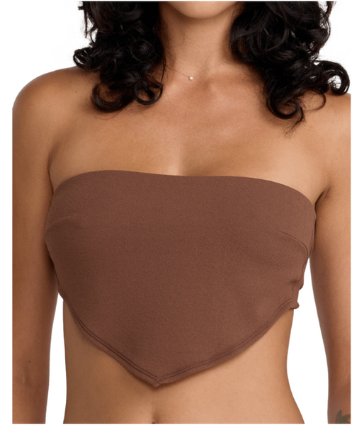 Crinkle Scarf Tie Bandeau