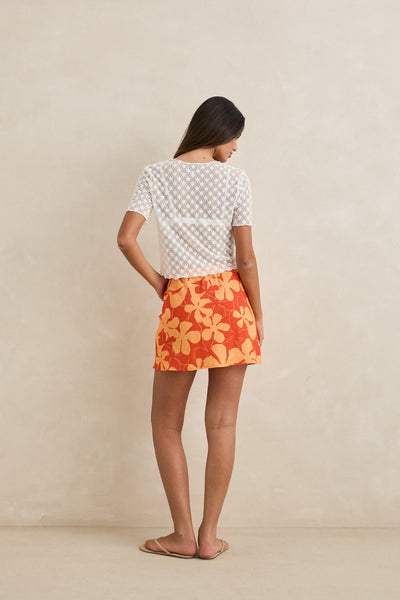 Gigi Lace Short Sleeve Top