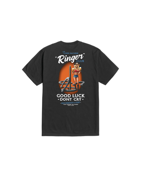 Ringer Club Stock T-shirt - Black