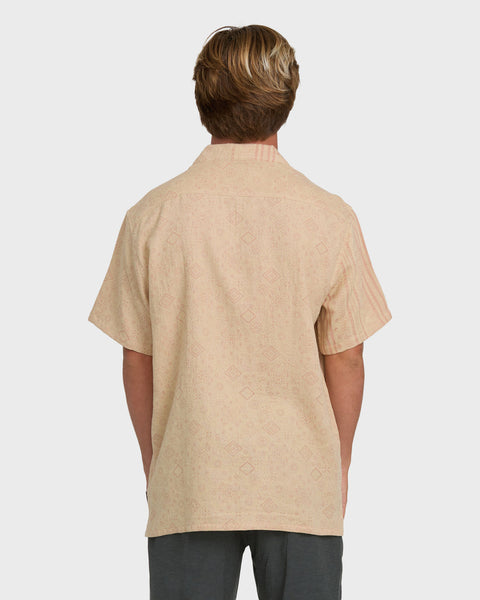 Garage Nashau Jacquard Short Sleeve Woven