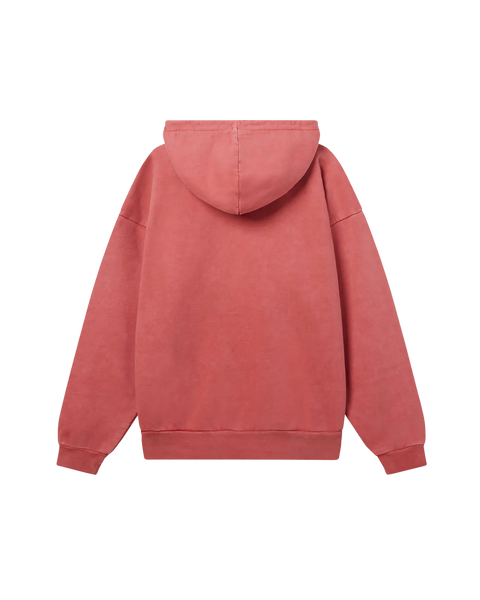 Lowercase Pigment Hood - Mineral Red