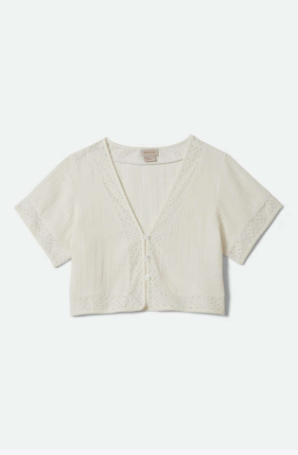 Seaside Eyelet Top