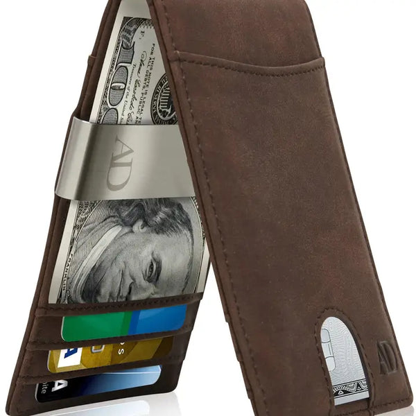 Money Clip Bifold Wallet