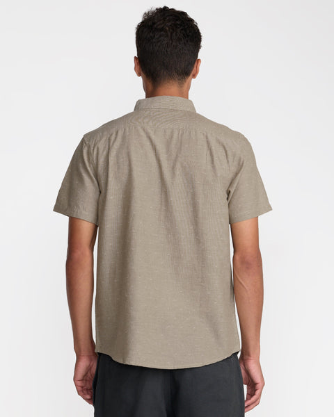 That'll Do Dobby Short Sleeve Woven Shirt