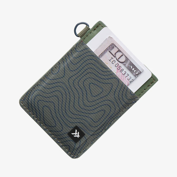 Vertical Leather Wallet