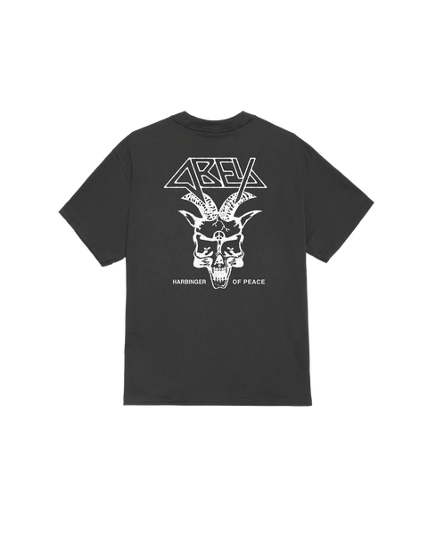 Obey Harbinger of Peace Classic Tee - Vintage Black