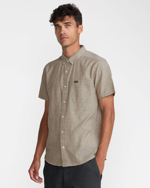 That'll Do Dobby Short Sleeve Woven Shirt