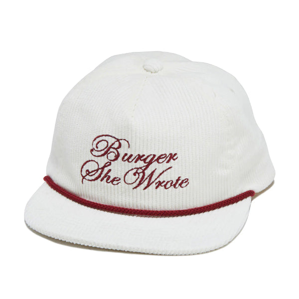 Burger She Wrote Snapback Hat