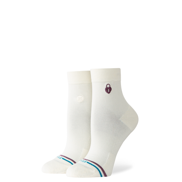 Lock And Key Quarter Socks