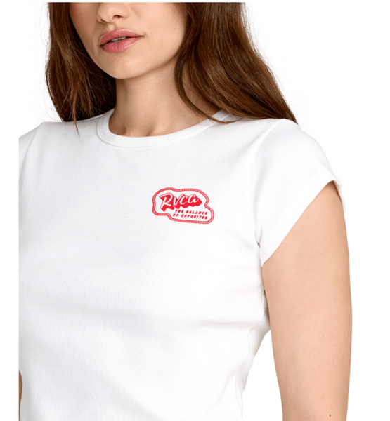 Ribbed Slim Tee