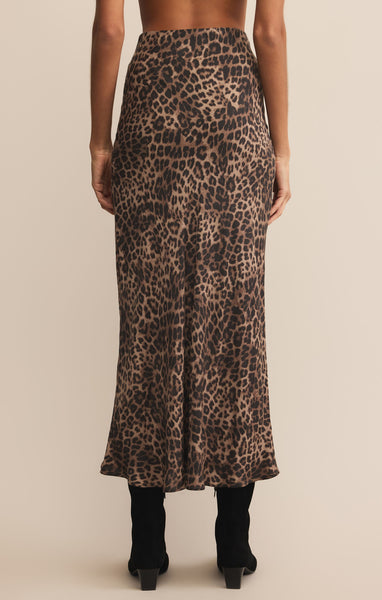 Izabel Leopard Skirt