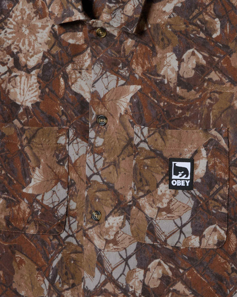 Fence Camo Woven Shirt