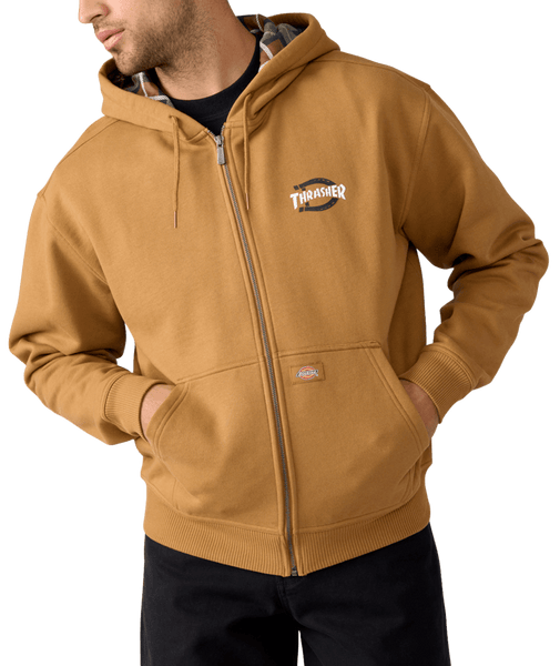 Thrasher x Dickies Zip Through Hoodie