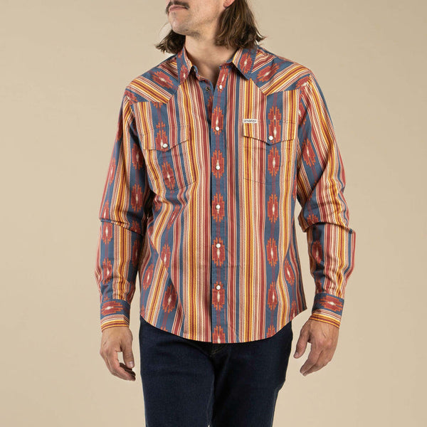 The Wyatt Pearl Snap Serape Shirt
