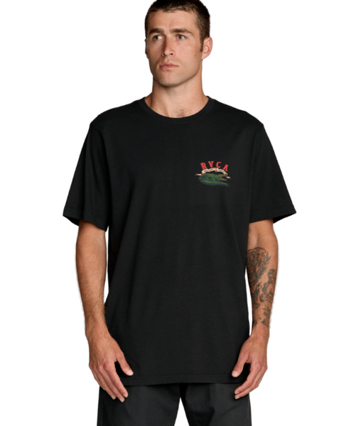 Welcome To Rvca Short Sleeve T-Shirt