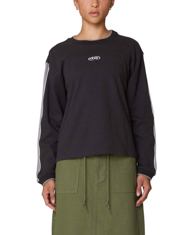 Rally Sleeve Stripe Long Sleeve Shirt