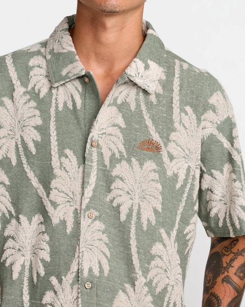 Palm Fall Short Sleeve Shirt