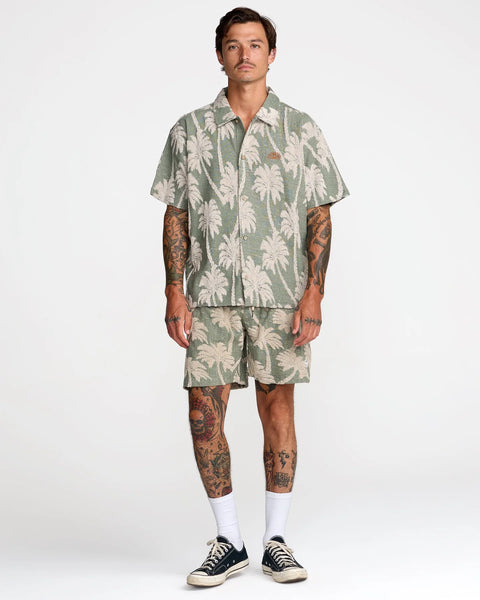 Palm Fall Short Sleeve Shirt