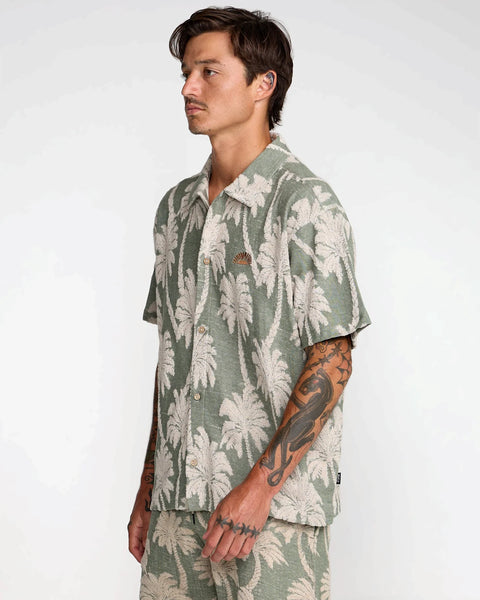 Palm Fall Short Sleeve Shirt