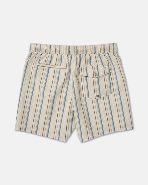 Exotica Seersucker Elastic 17" Shorts