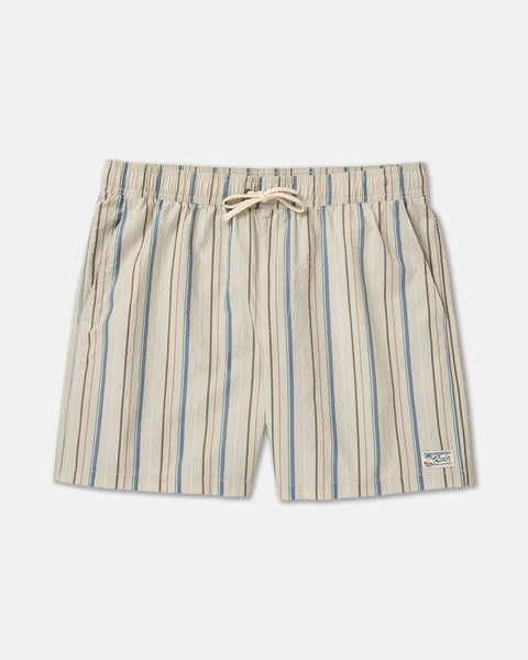 Exotica Seersucker Elastic 17" Shorts