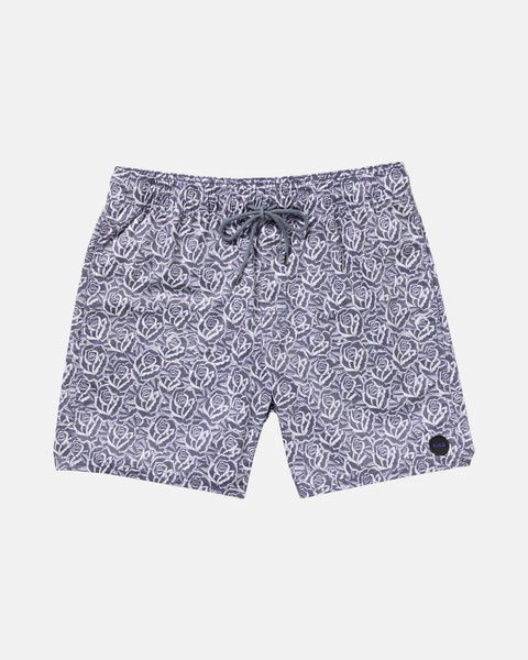 Barba Roses Elastic 17'' - Light Blue