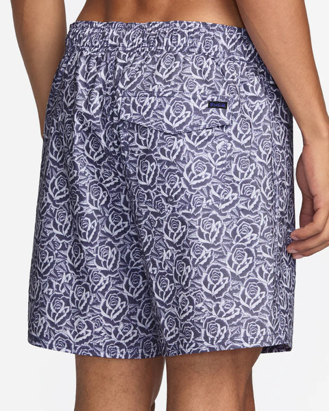 Barba Roses Elastic 17'' - Light Blue