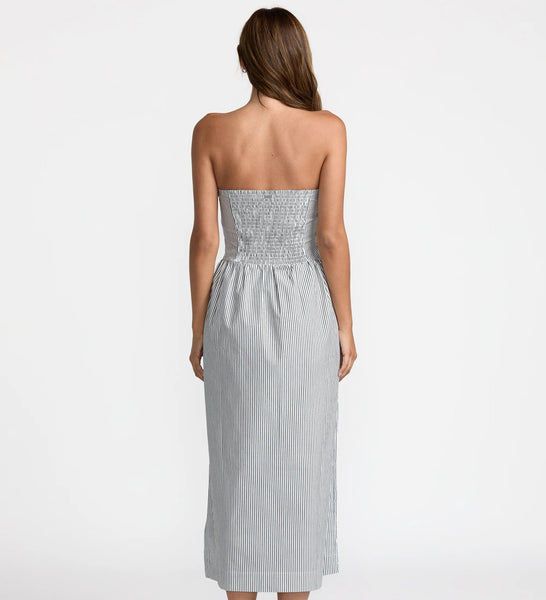 Florence Drop Waist Dress - Pirate Black