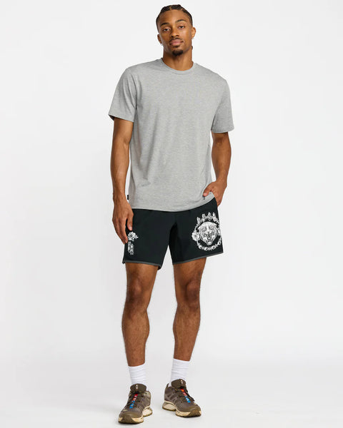 Yogger Stretch Contrast 17" Shorts