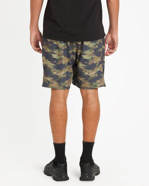 Yogger Stretch Contrast 17" Short