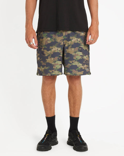 Yogger Stretch Contrast 17" Short