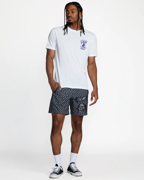 Jesse Barba Skull Wall Short Sleeve T-Shirt