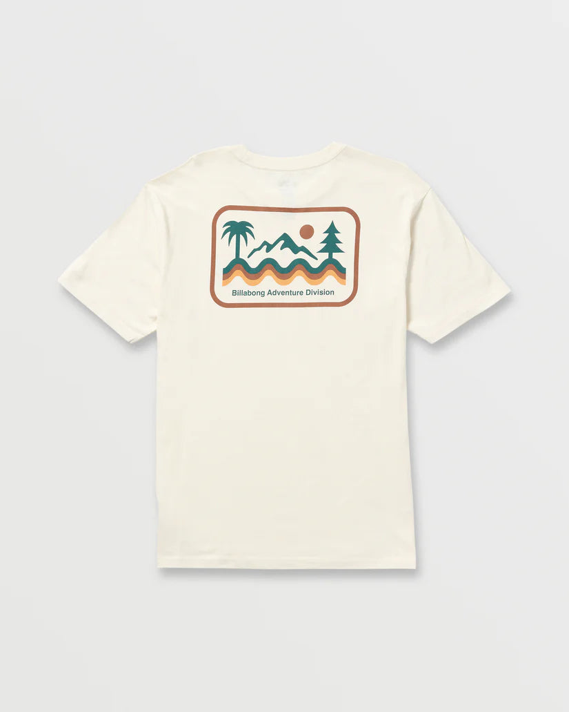 Range ADIV Short Sleeve Tee - Off White