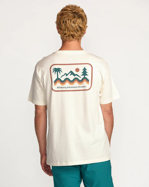 Range ADIV Short Sleeve Tee - Off White